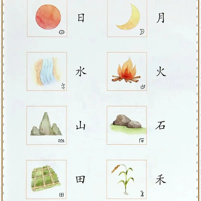 2 Book Grade 1-6 Upper And Lower Volumes Textbooks Primary School Students Learning Chinese Pinyin Character Mandarin Book Gift