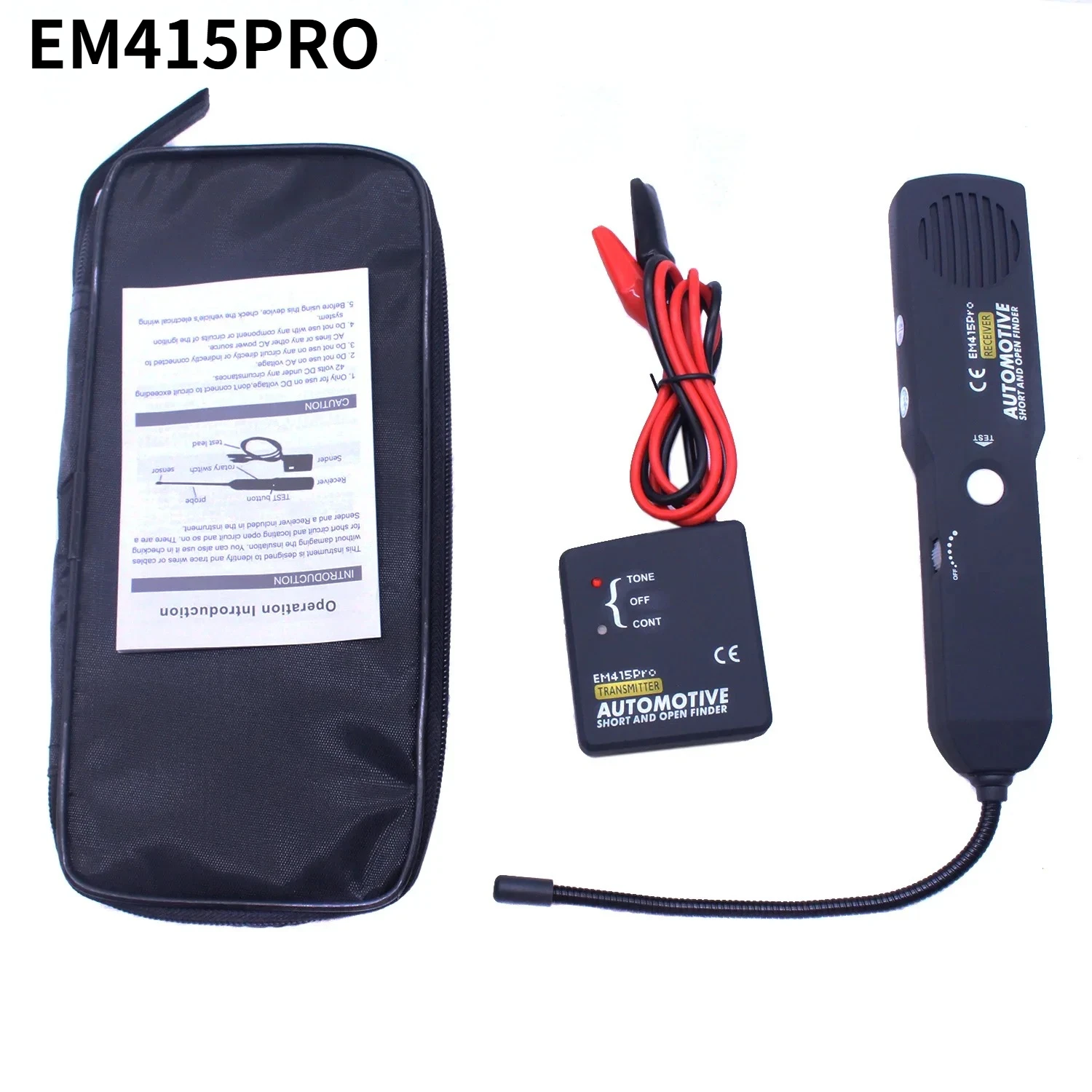 EM415PRO Car Automotive Short & Open Finder Circuit Finder Tester Diagnostic Tools Car Repair Tool Wire Cable Detector Tracer