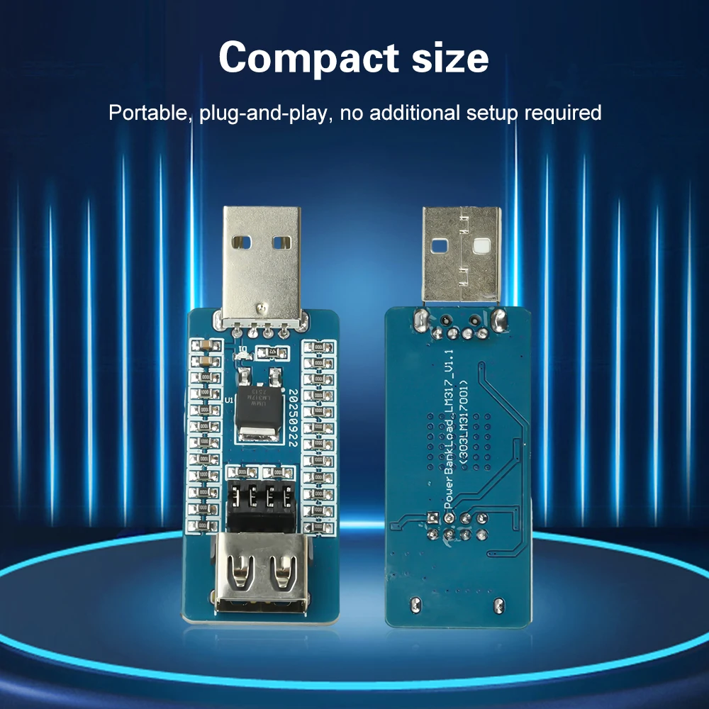 USB A Charging Protection Module Power Bank Virtual Load Anti-Shutdown Module with Switchable Output Current