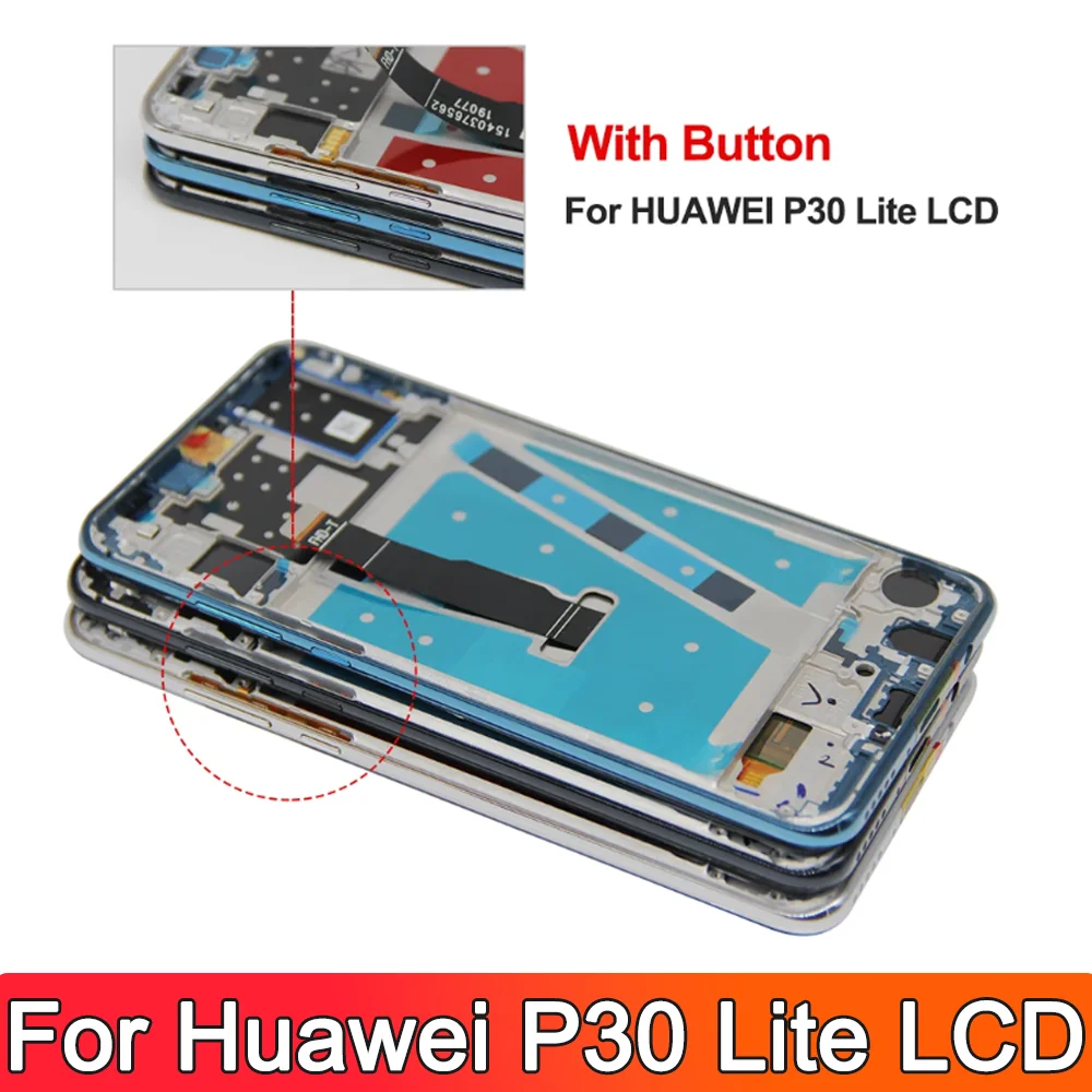 Tested For HUAWEI P30 Lite Display Replacement, for ORIG LCD Touch Screen Assembly For HUAWEI P30 Lite Nova 4e MAR-LX1A LX2