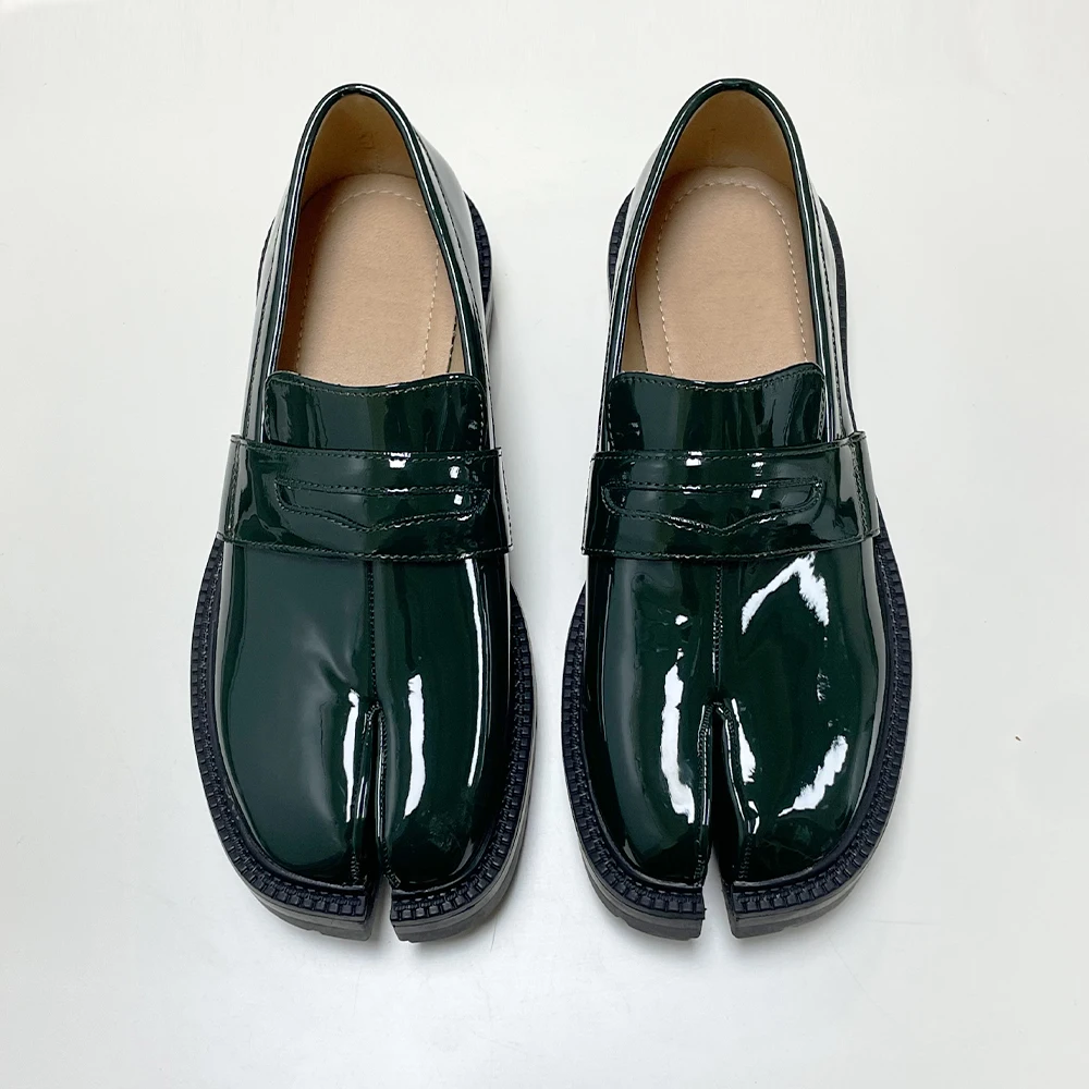 

Green Tabi Loafers Shoes Tabis Split Toe Shoes for Men Green Chunky Tabby Shoes 2025