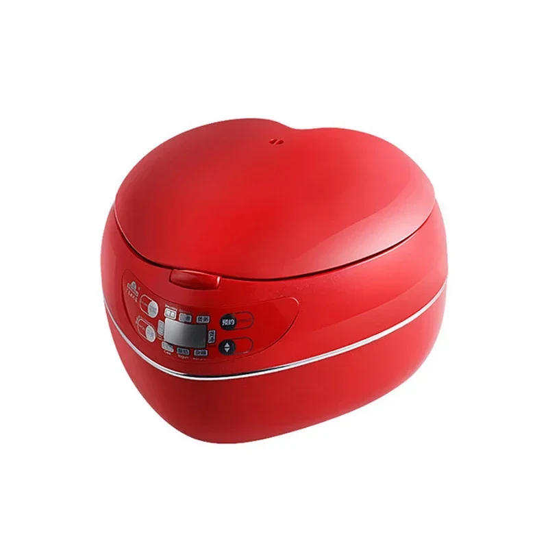 Household 220v 220V Home Heart Shaped Smart Rice Cooker 300W Multi-Function Rice Cooker 9 Hours Heat Preservation Stereo Heating