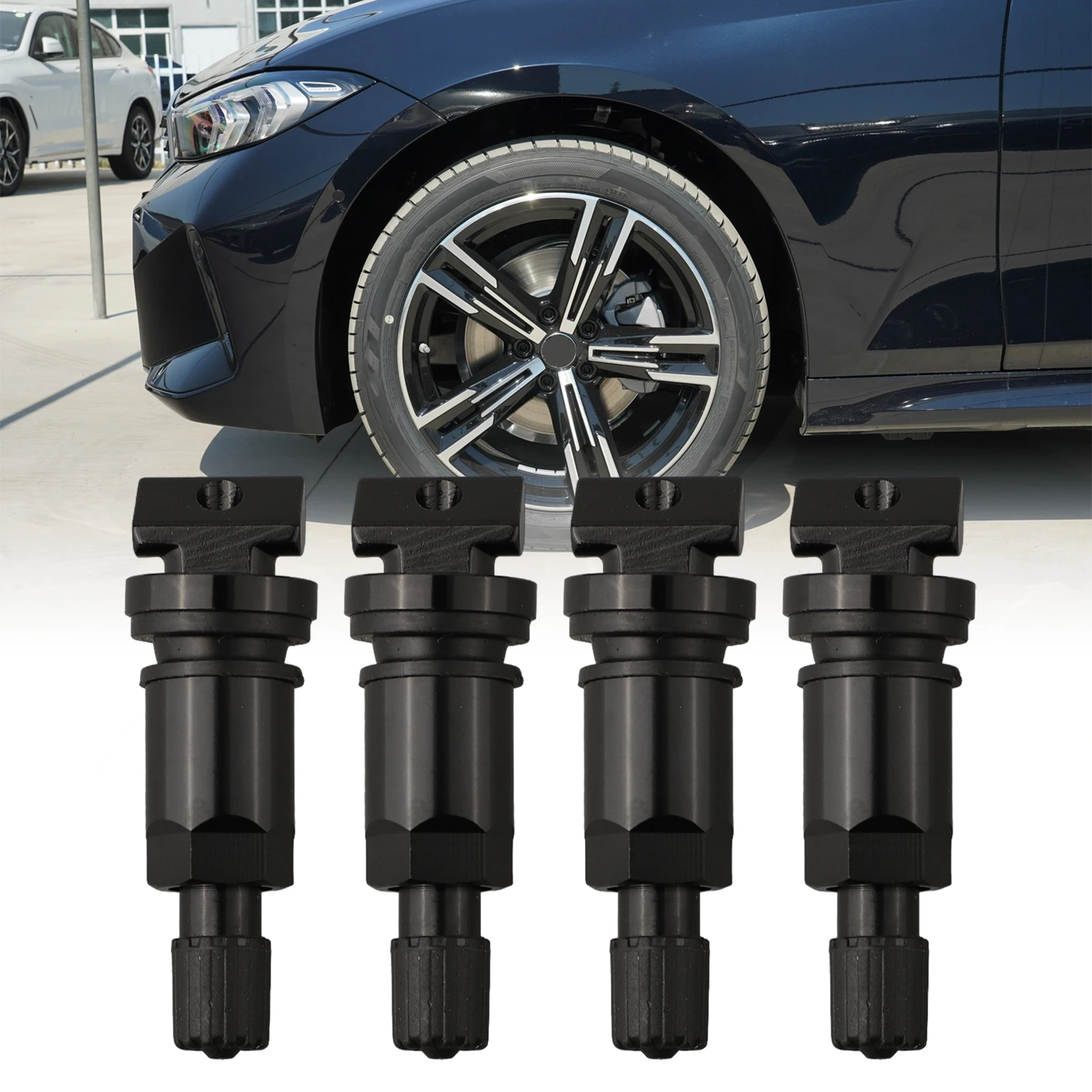 TPMS-ventielreparatieset voor BMW 2 3-serie voor X1 X2 X3 Compatibel met verschillende sensormodellen voor uitgebreid gebruik