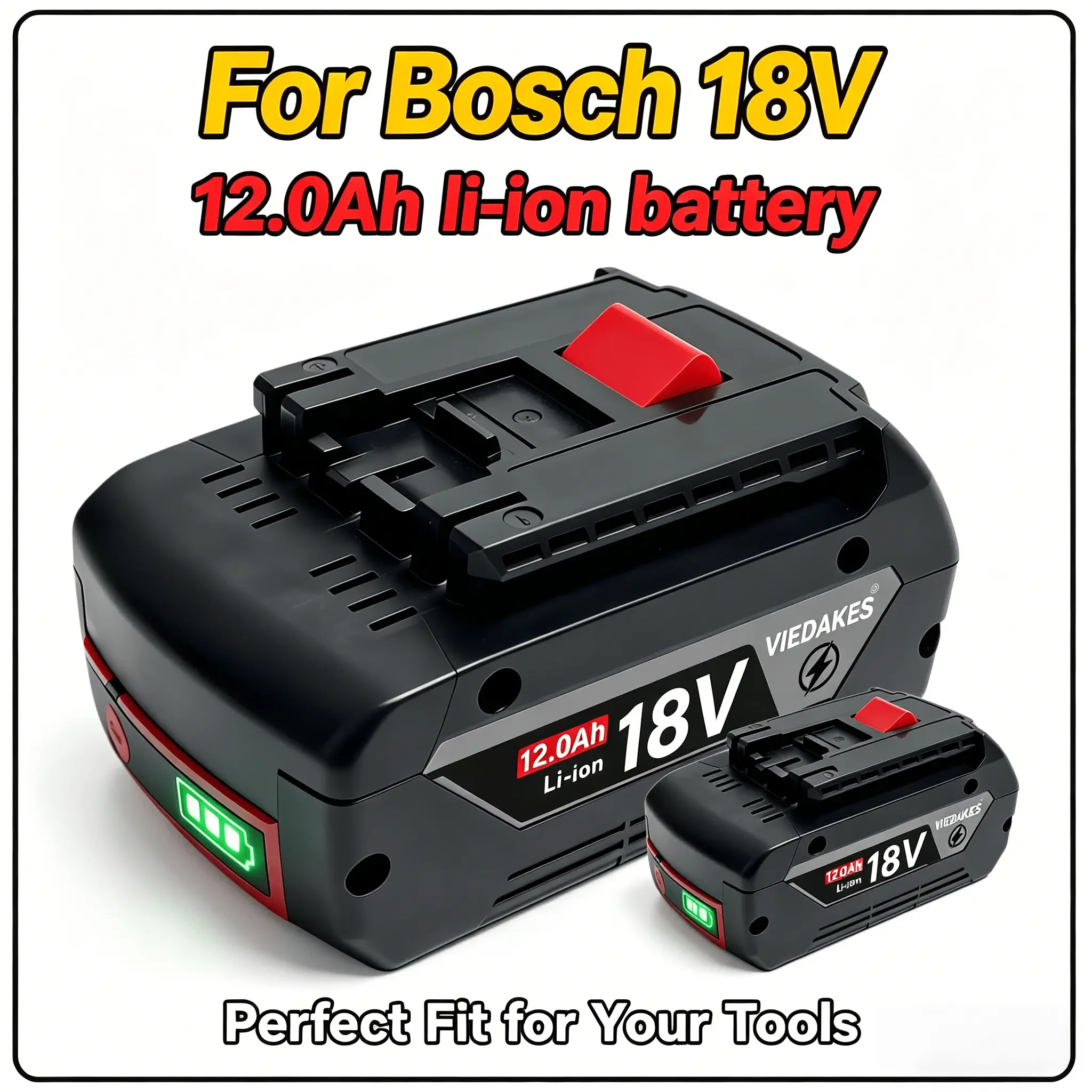 

For Bosch 18V Battery Lightweight Portable BAT622G Outdoor Construction Work Special 보쉬 베터리 18v for bosch akumulator