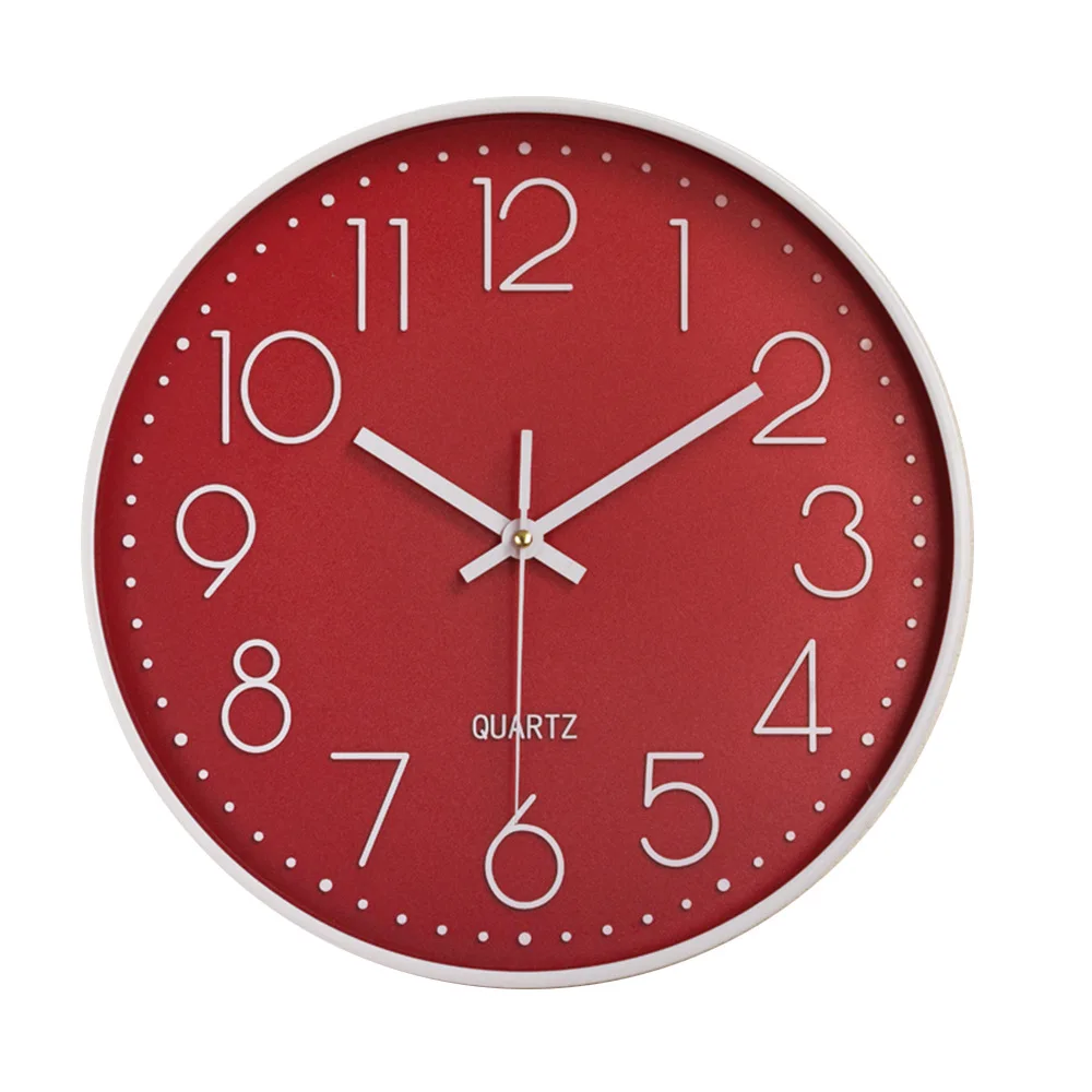 

Mute word panel Living room Bedroom Dining room Wall clock Quartz clock wall watch clock