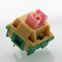 Outemu Lotus Switch 45g Lineaire Voorgelubde 3-pins Hot Swap Schakelaars voor MX Mechanische Gaming Toetsenborden