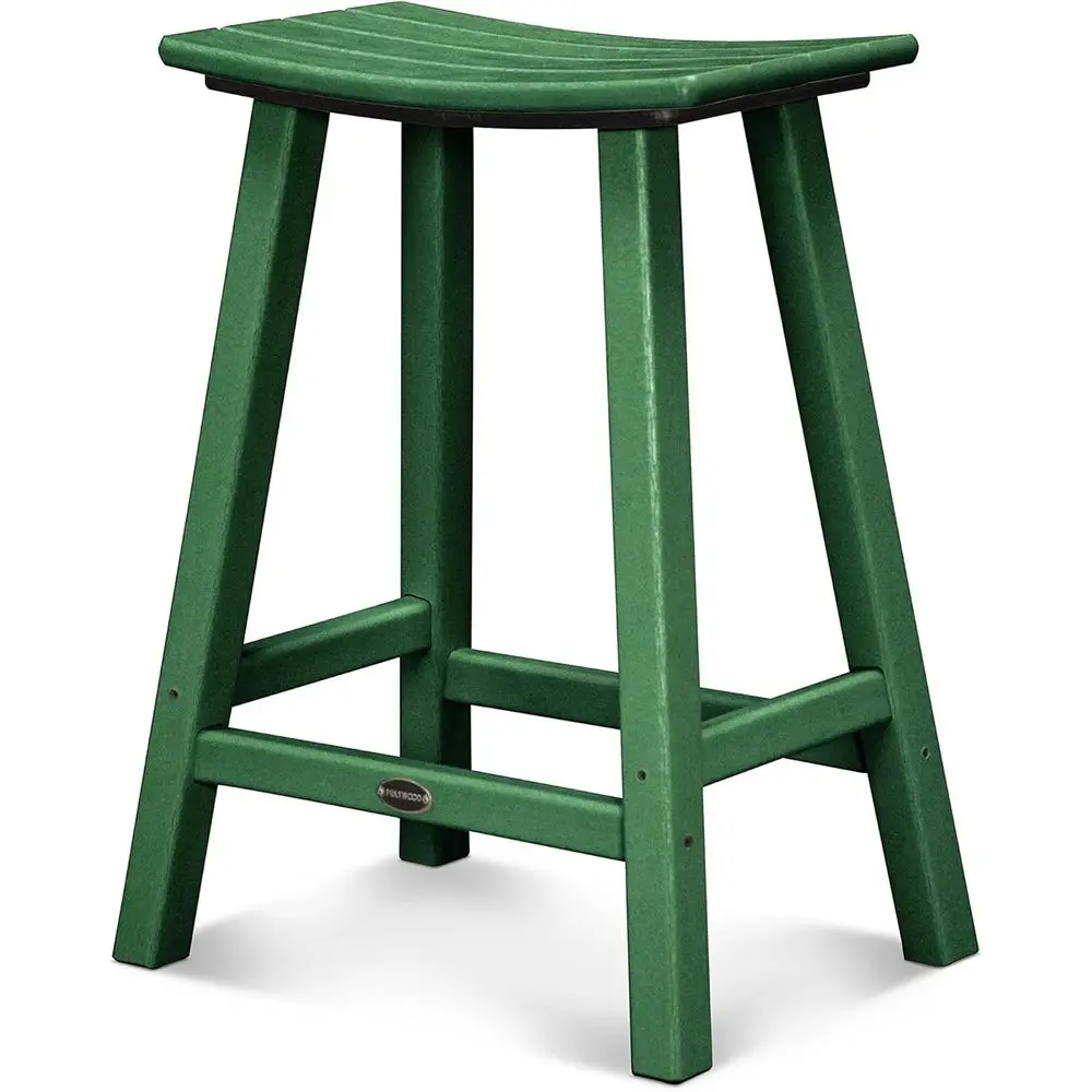 

Традиционный барный стул с сиденьем стандартной высоты, зеленый