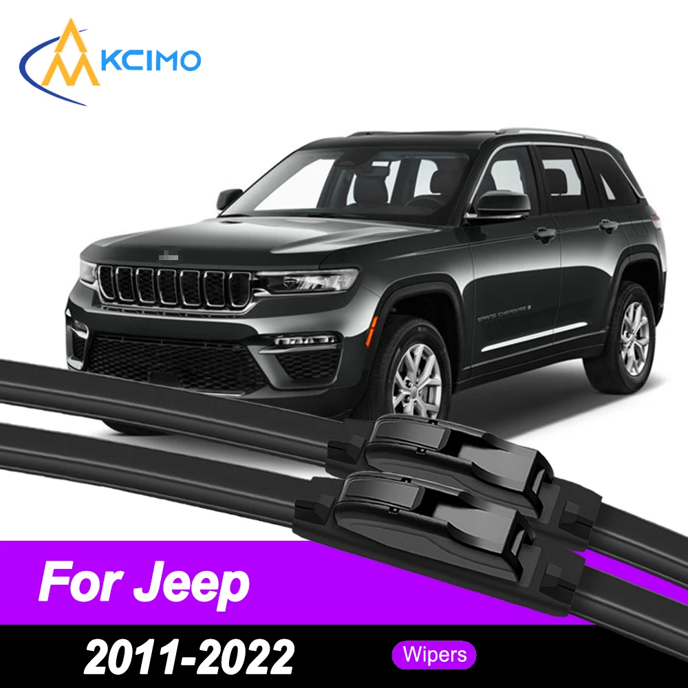 

Kcimo Front Windshield Wiper Blades For Jeep Grand Cherokee WK2 2011-2022 Windscreen Window Car Accessories