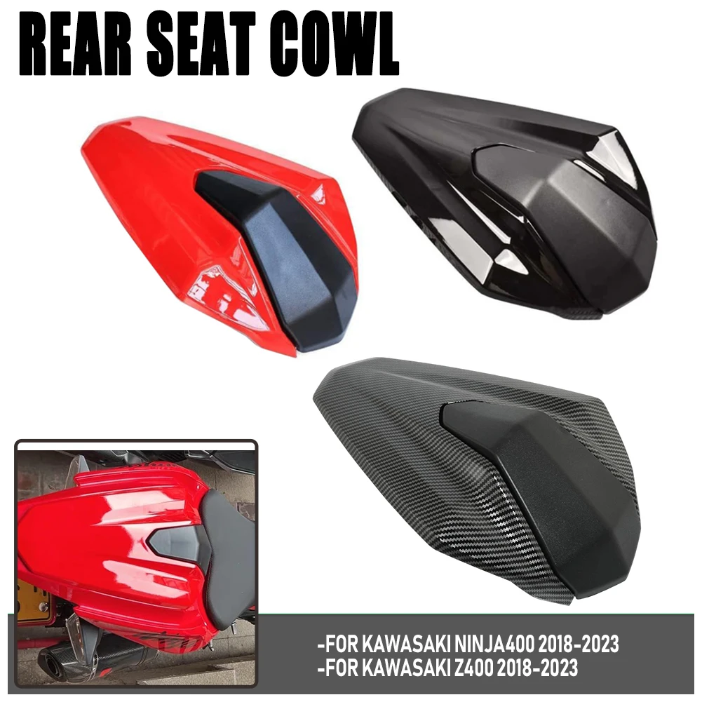 

Motorcycle Z-400 Rear Seat Cowl Rear Seat Cover Passenger Seat Tail Faring For KAWASAKI Ninja400 Ninja 400 EX400 Z400 2018-2023
