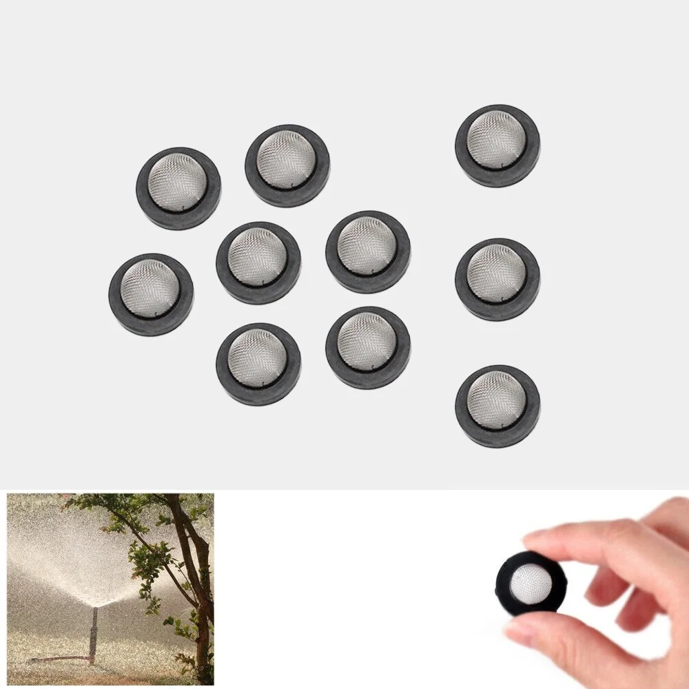 

Garden Shower Hose Silicone Rubber Washers Filter Mesh Replacement 10 Pcs Rubber Gasket Convex Stainless Steel Filter Screen