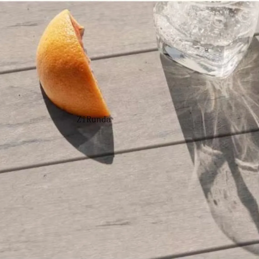 Customized version of anti-skid sand industrial antique wpc floor wood flour HDPE swimming pool pavement