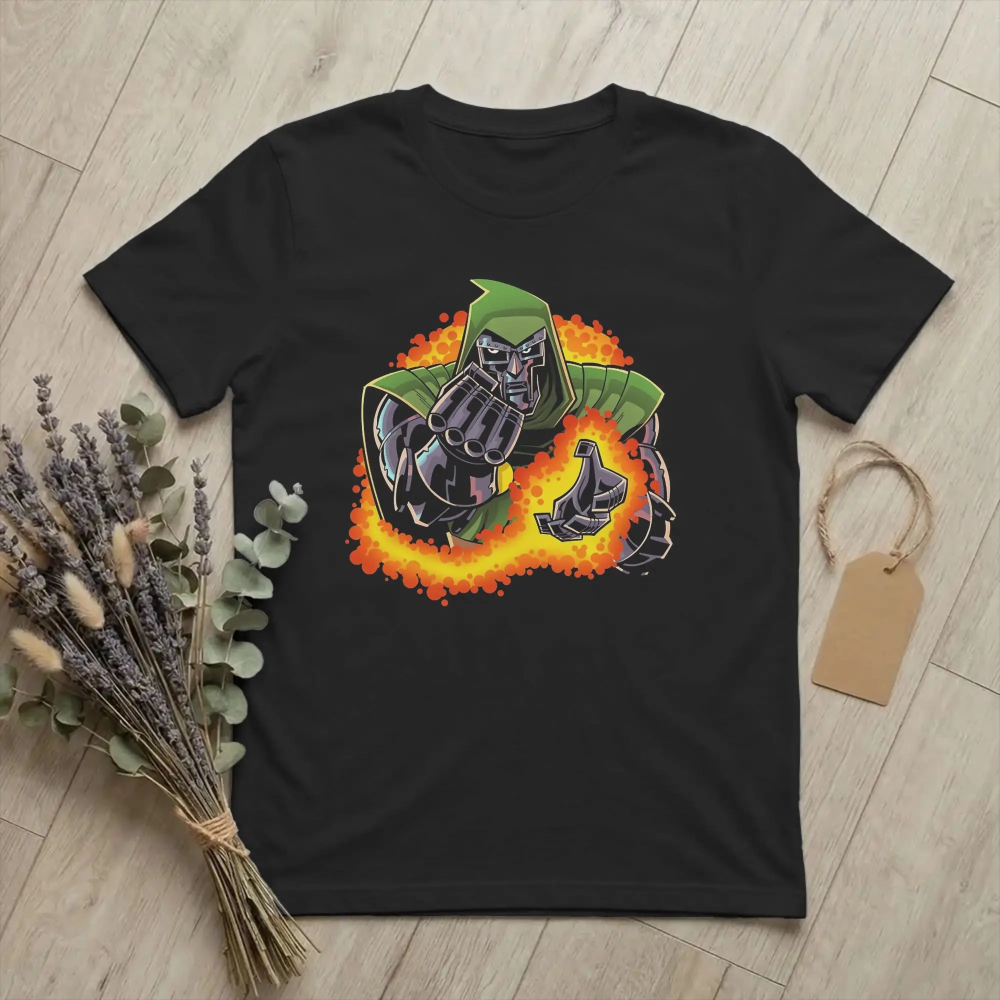 Supervillain  Dr Dooms  Doomsdays T-Shirt For Men Women Cotton Tops Hip Hop  O-neck Short Sleeve