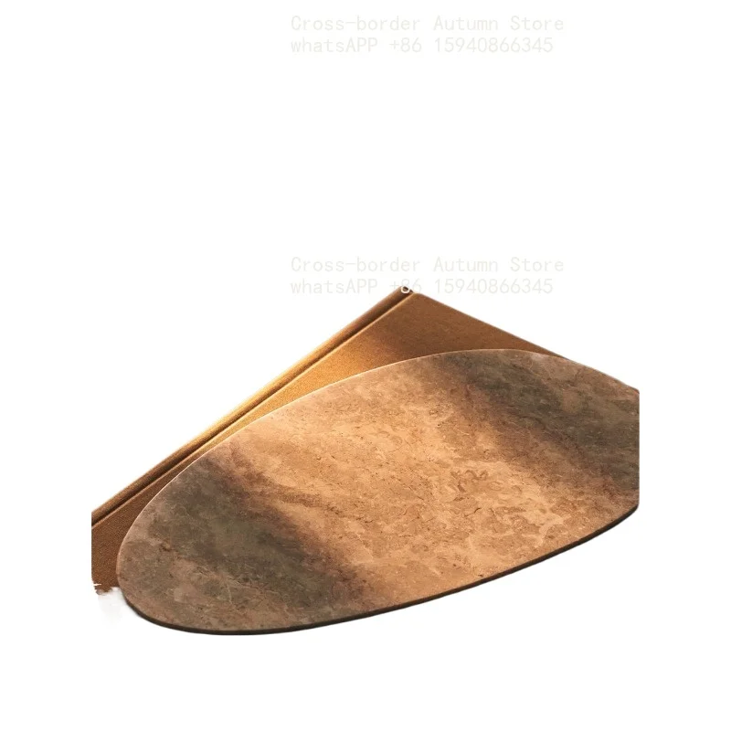 European irregular shape design solid color marble decorative tray