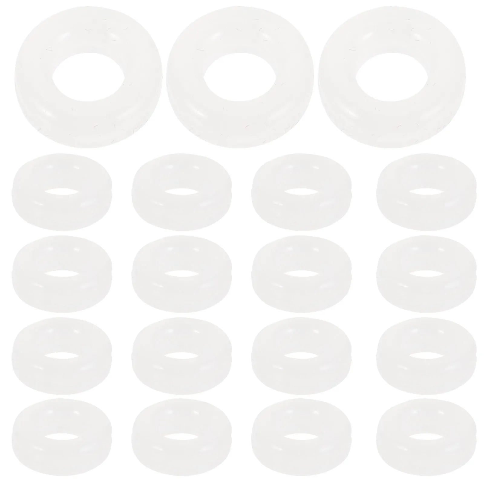 10Pairs Silicone Eyeglass Anti-Slip Ring Temple Tips Retainer Sleeve Comfort Prevent Slipping for Glasses Sunglasses Reading