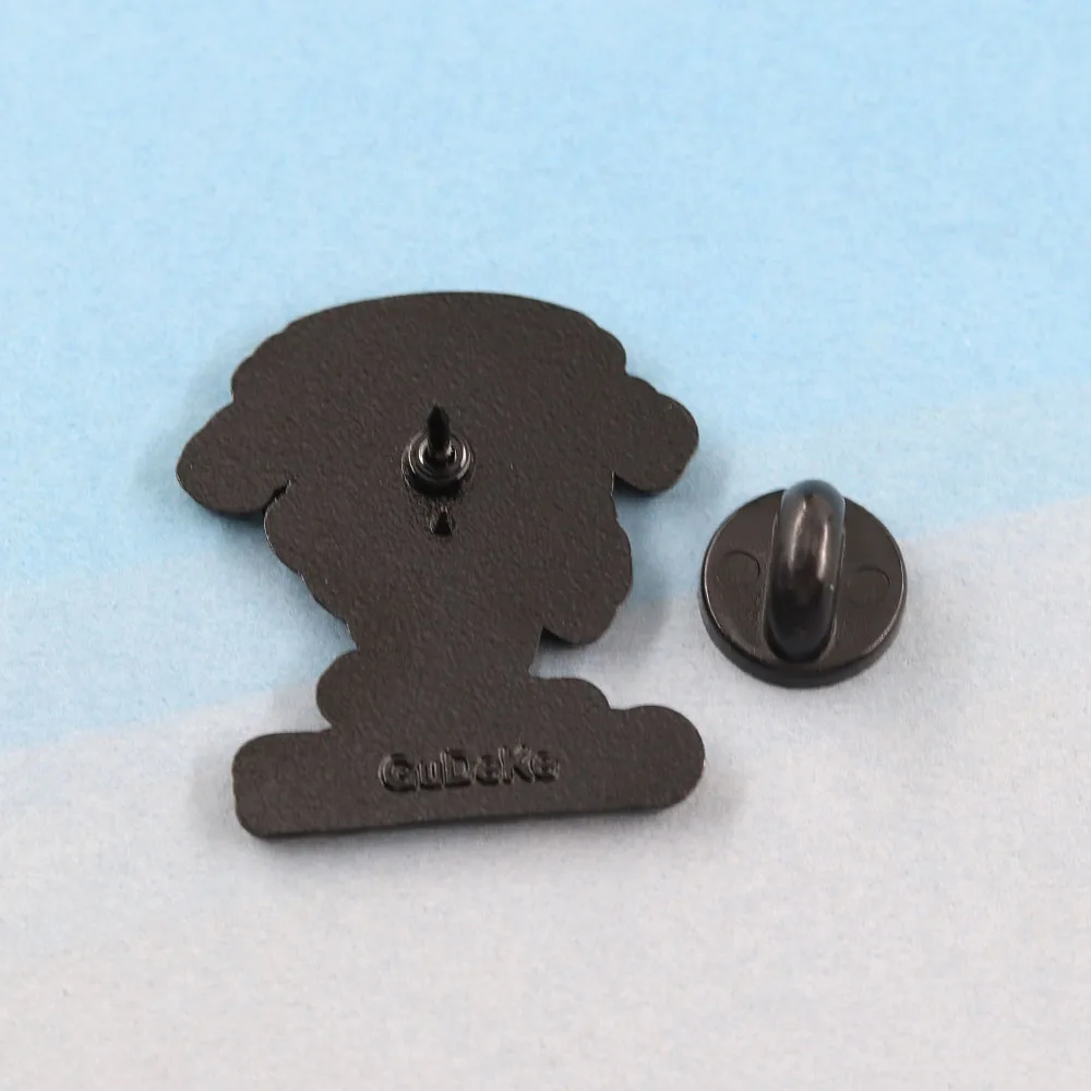 Lustiger Cowboy-Frosch Emaille-Pin „Ich muss seltsame Dinge sagen, sonst sterbe ich“ Brosche, seltsames Humor-Abzeichen, niedlicher Tierfreunde-Schmuck, Geschenk – Detail 3