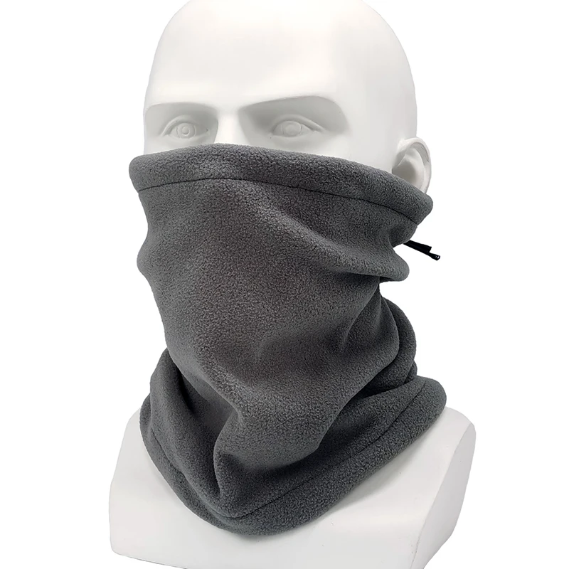 

Winter Outdoor Sports Scarves Velvet Neck Gaiter Ski Tube Scarf Half Face Cover For Men Women Cold-proof Collar Neckerchief