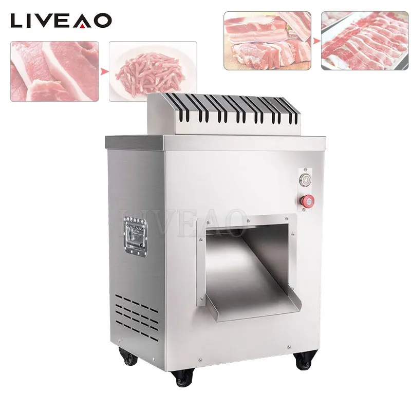 

Fresh Meat And Vegetables Cutter Green Onion Chili Pepper Scallion Slice Cutting Shred Machine