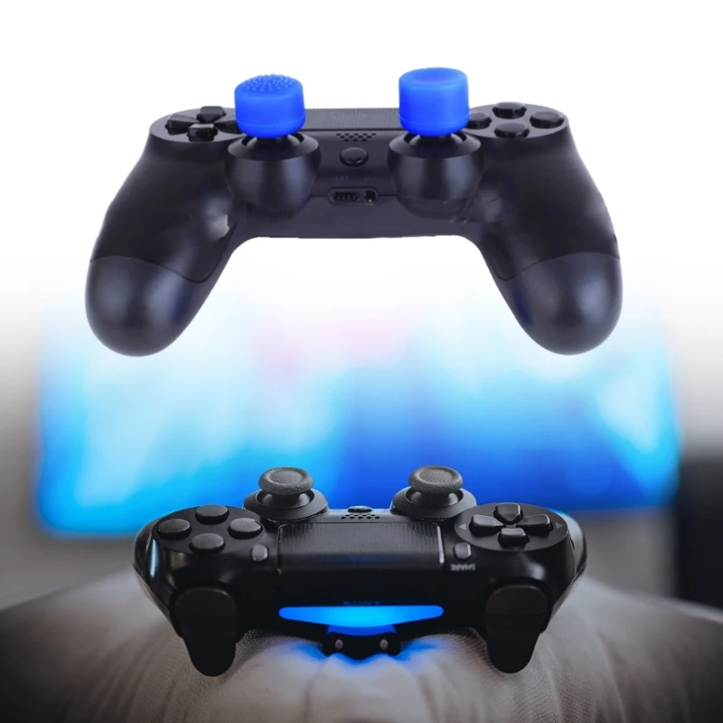 8Pcs Thumbstick Caps Non Slip Thumb Caps Silicone Cover