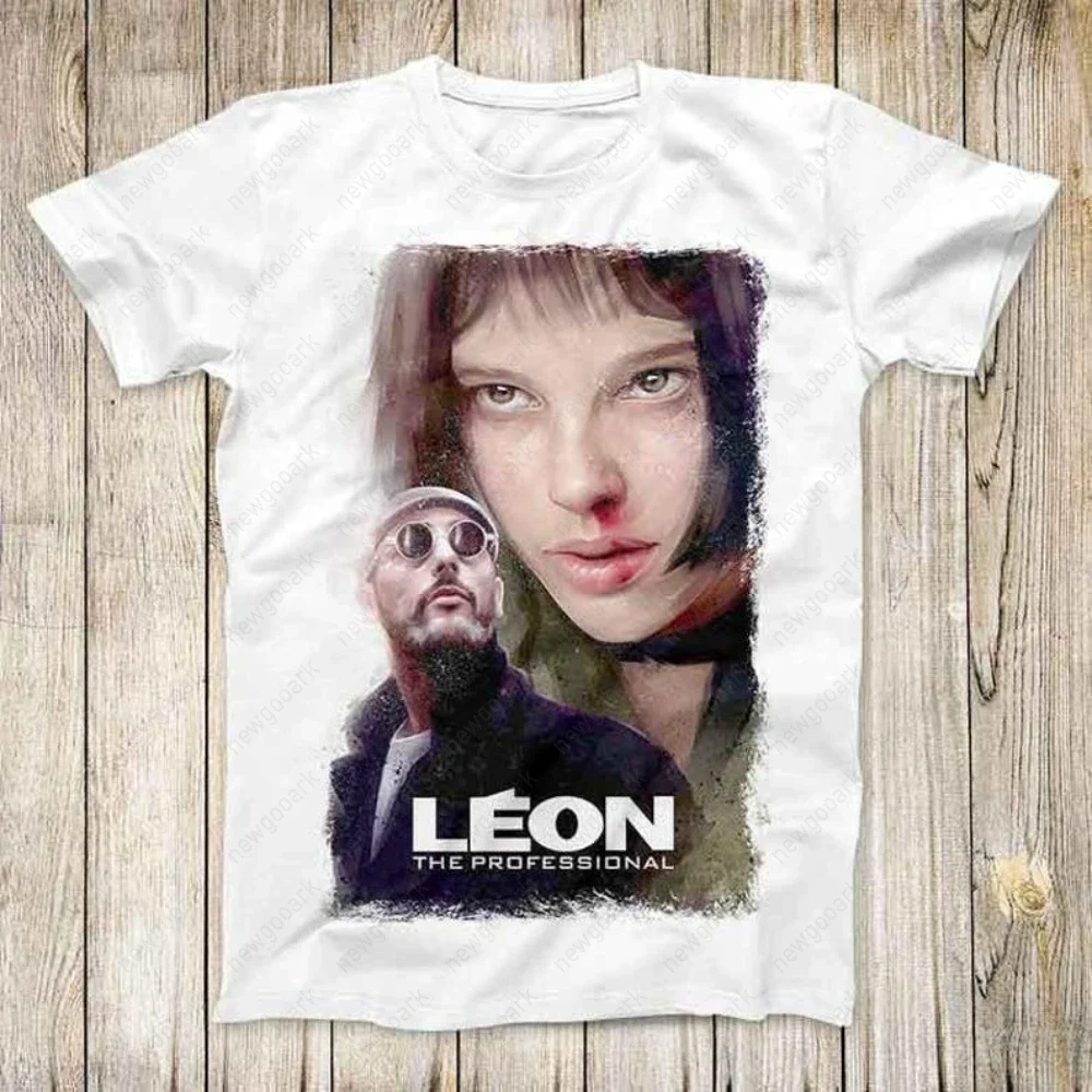 Leon The Professional Natalie Mathilda Jean T Shirt Woman Man Casual Cotton Printed T Shirts Streetwear Tops Tee Short-sleev