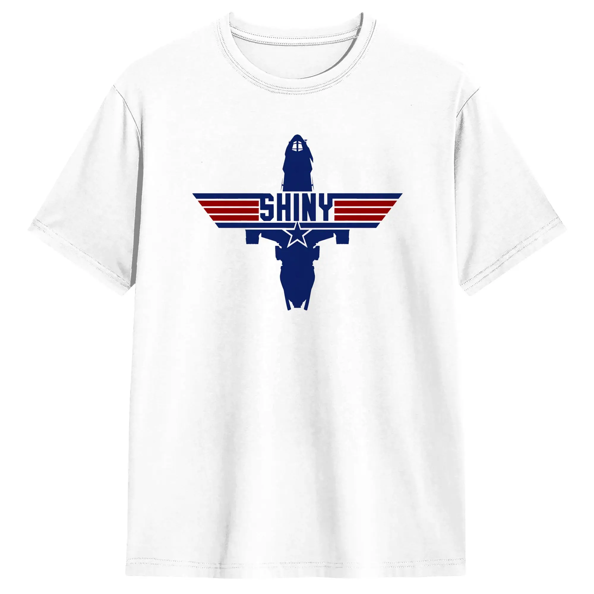 Men Firefly Serenity Topgun Mashup T Shirt  100% Cotton Clothing Novelty Short Sleeve Round Collar Tees Printed T-Shirt