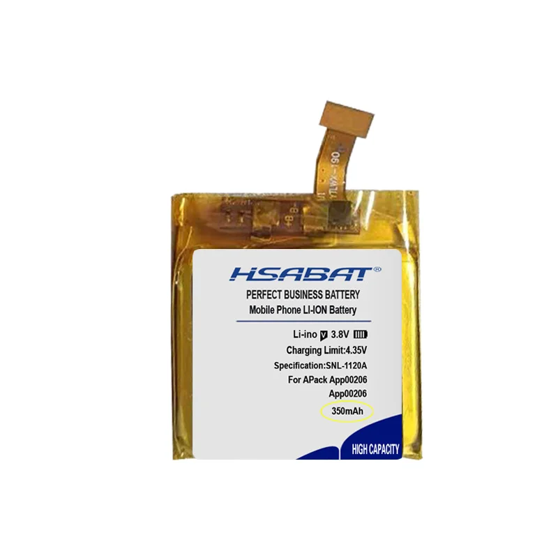 بطارية HSABAT لهواتف montblantblantab00206 Apack