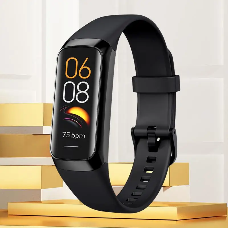 

1.1-Inch Screen Smart Bracelet With High-Definition Luminous Strip Message Reminder Waterproof And Bluetooth Connectivity