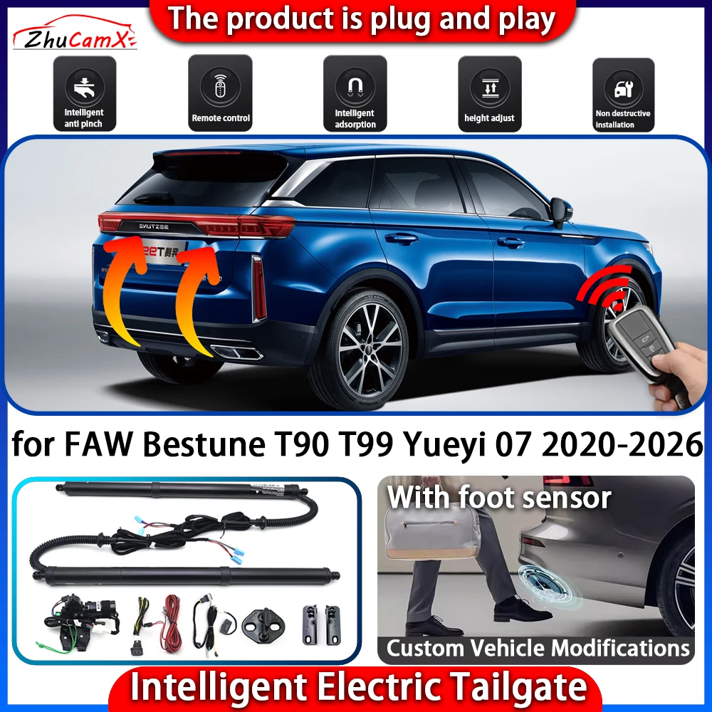 

Smart Powered Tailgate System for FAW Bestune T90 T99 Yueyi 07 2020-2026 Automatic Intelligent Electric Trunk Lift Control Kit