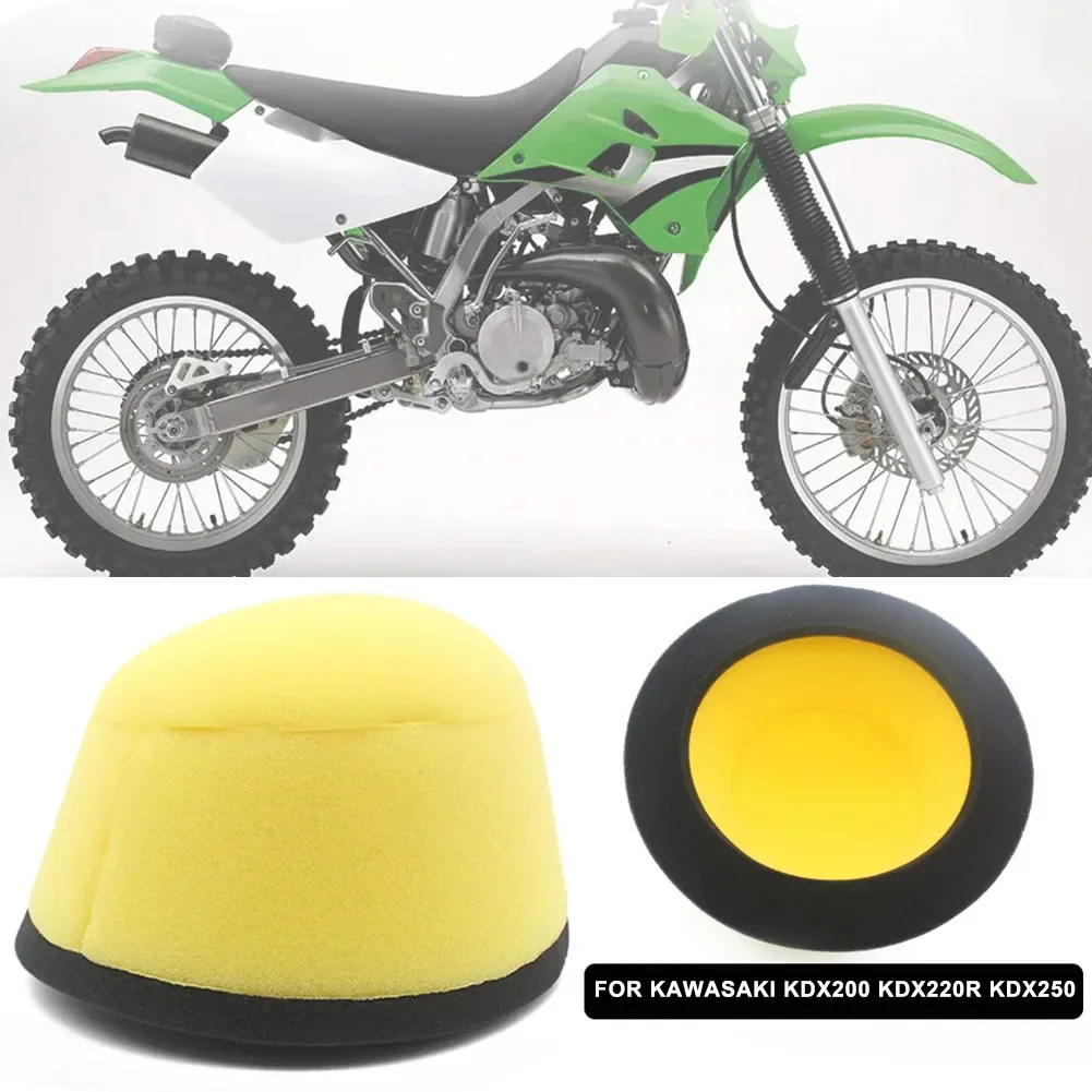 Filtro de Aire de Espuma Específico para Kawasaki, para las Series KDX y KLX, Incluyendo KDX 200 220 KLX 250 300 650R, para Uso en Motocicletas