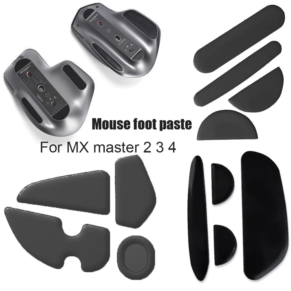 Mouse Skates Pads Mouse Feet Replacement Mice Foot Paste Mat Feet Sliding Stickers for Logit MX Master 2s Wireless Gaming Mouse