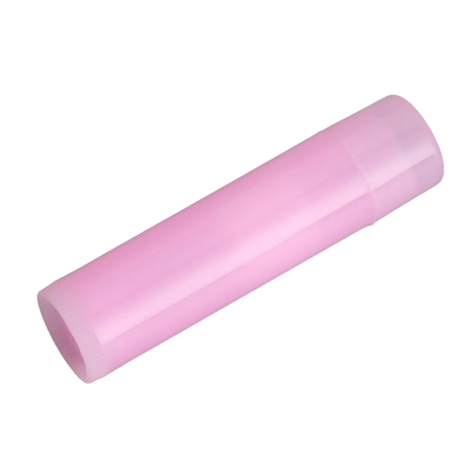 Multifunctional Pink Lip Balm Container Rotatable Lipstick Tube Portable for Crafts