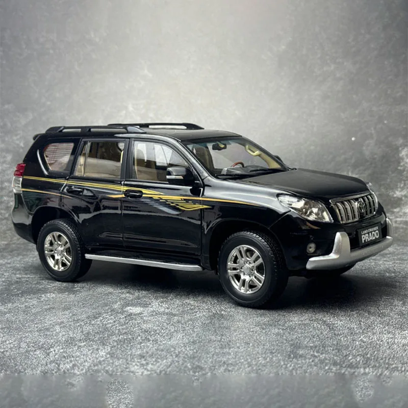 Diecast Original 1:18 Scale Toyota Prado LC150 Simulation Alloy Car Model Static Display Collectible Gift Souvenir Decration