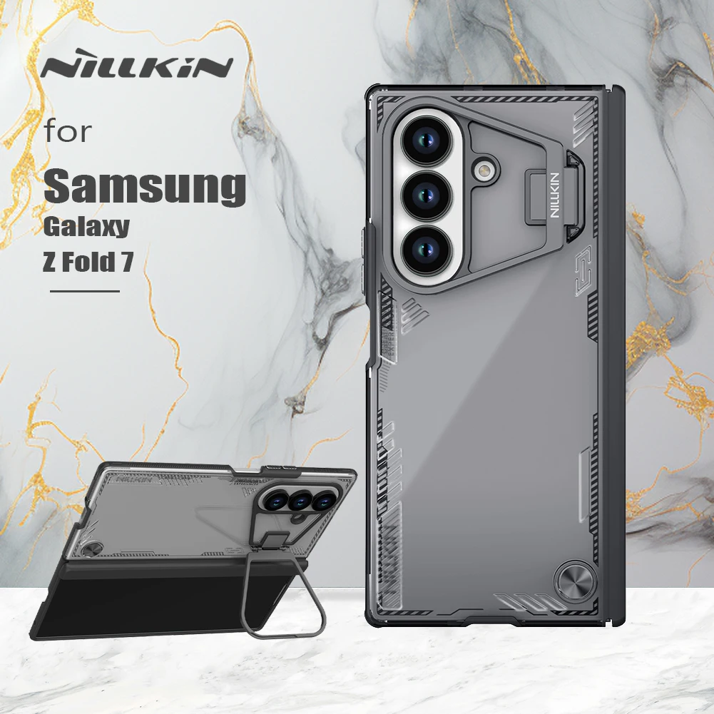 Nillkin For Samsung Galaxy Z Fold 7 5G Case Iceblade Prop Fold Lens for Magnetic Privacy Lens Camera Stand Protection - náhled 3