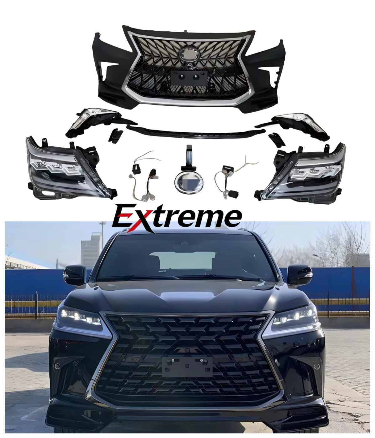 2024 High Quality Hot Sale the Latest Style Lx570 Auto Car Accessories Bodykit Body Kit Sets