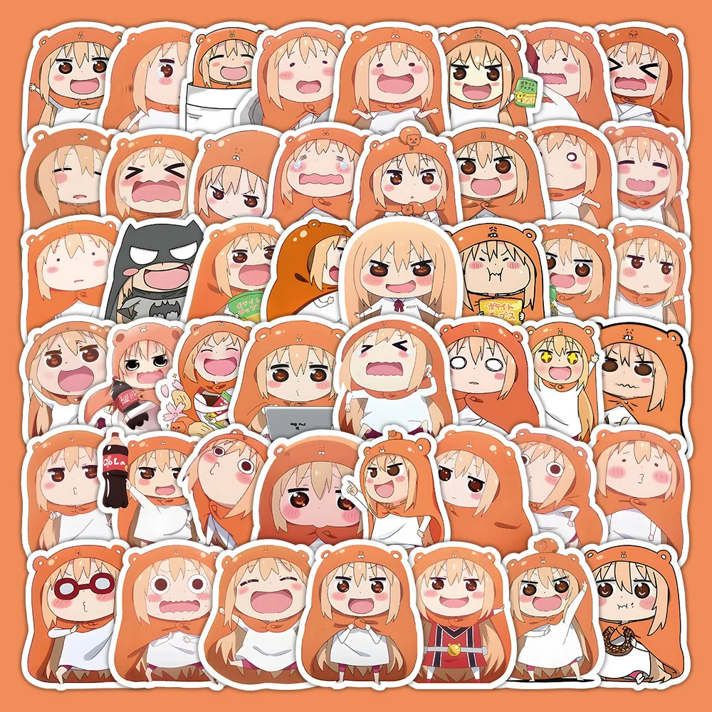 10/30/60 قطعة لطيف دوما أومارو ملصقات أنيمي ميمي ملصق سجل القصاصات الأمتعة المحمول الغيتار سيارة دراجة سكيت الشارات لعبة قطون