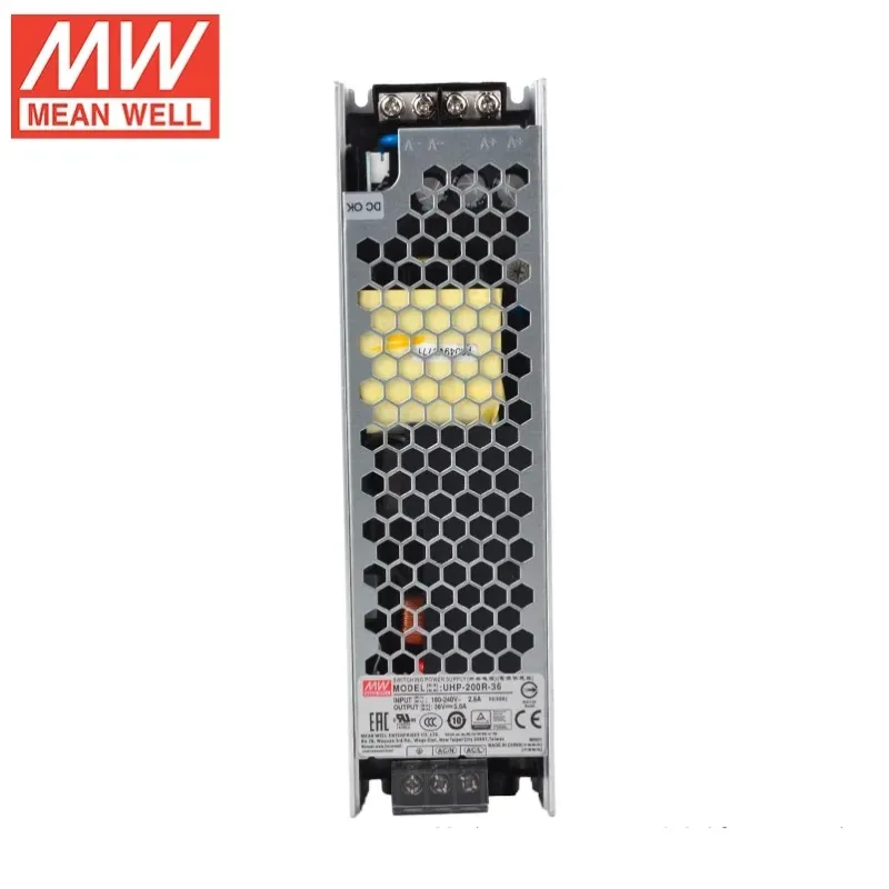 

MEAN WELL UHP-200R UHP-200R-5 UHP-200R-12 UHP-200R-24 Тонкий тип 200 Вт с импульсным источником питания PFC