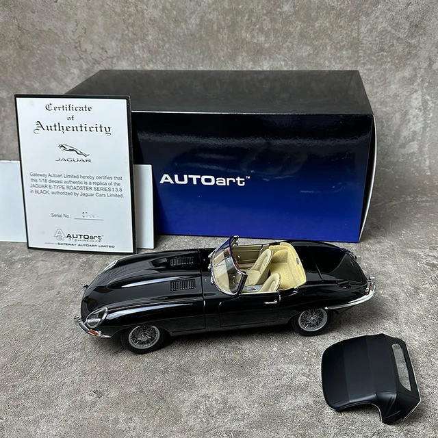 AUTOART 1:18 FOR Jaguar E-type Roadster Classic car model Car model metal  Send to a friend Holiday gift - AliExpress