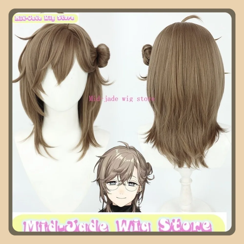 Mid-Jade Perücke Kanae Neues Outfit Cosplay Perücke Anime Spiel Rollenspiel Halloween Party Kostüm Requisiten Kunsthaar Halloween Perücke
