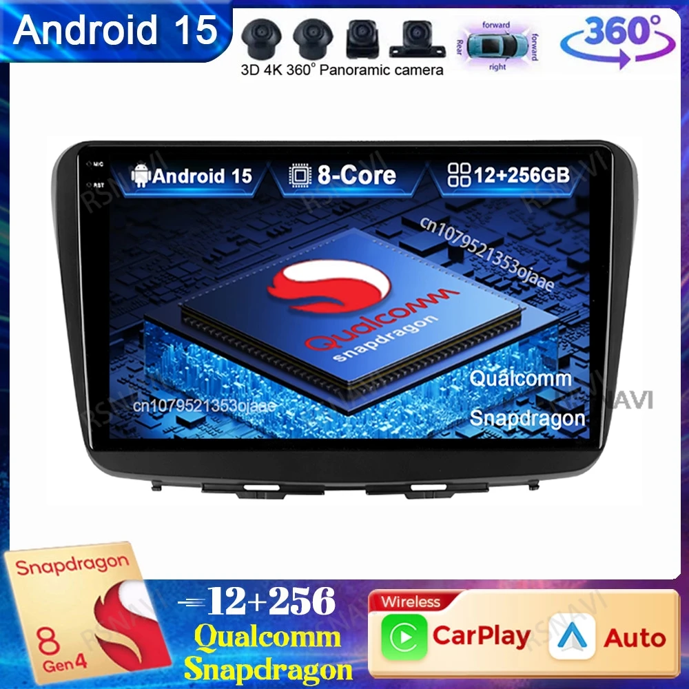 

Android 15 Car Radio For Suzuki Baleno 2016 2017 2018 2019 Multimedia BT Navigation Autoradio 5G WIFI DSP DVD QLED Viedo Player
