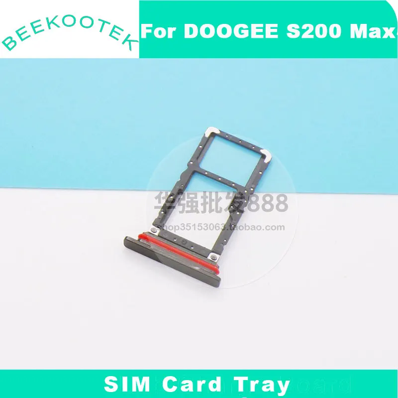 New Original DOOGEE S200 X S200 Max SIM Card Tray SIM TF Card Tray Holder Slot Adapter Accessories For DOOGEE S200X Smart Phone view 6