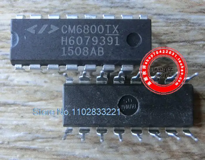 (5PCS/LOT) CM6800TXIP CM6800TX DIP-16