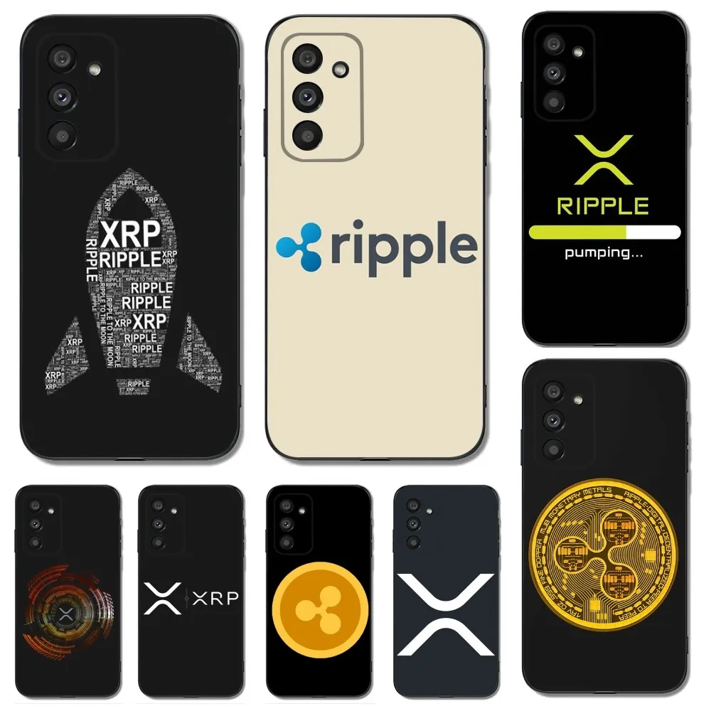 

Xrp Ripple Crypto Phone Case For Samsung Galaxy A13,A21s,A22,A31,A32,A52,A53,A71,A80,A91 Soft Black Cover