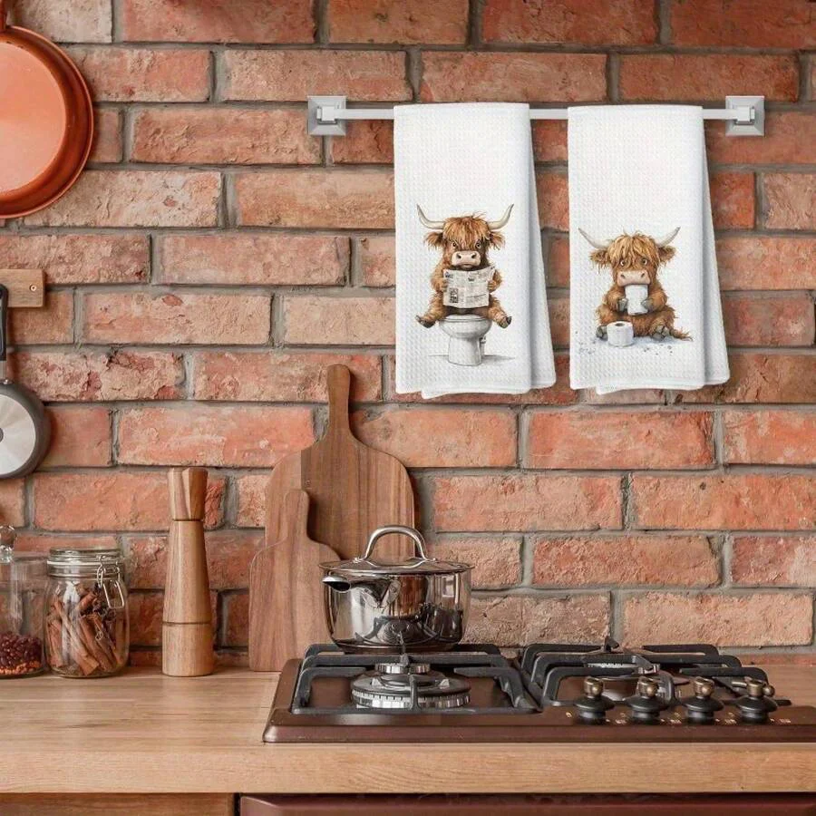 2 Stück, Zeitungs-Küchentücher – Home Cooking Is The Best Bewertung und Preis