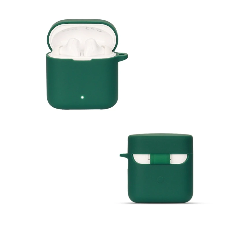 ซิลิโคนปลอกเคสสำหรับ Haylou T19อุปกรณ์ป้องกันหูฟังกรณี Skin ชาร์จกล่องป้องกันอุปกรณ์ป้องกัน