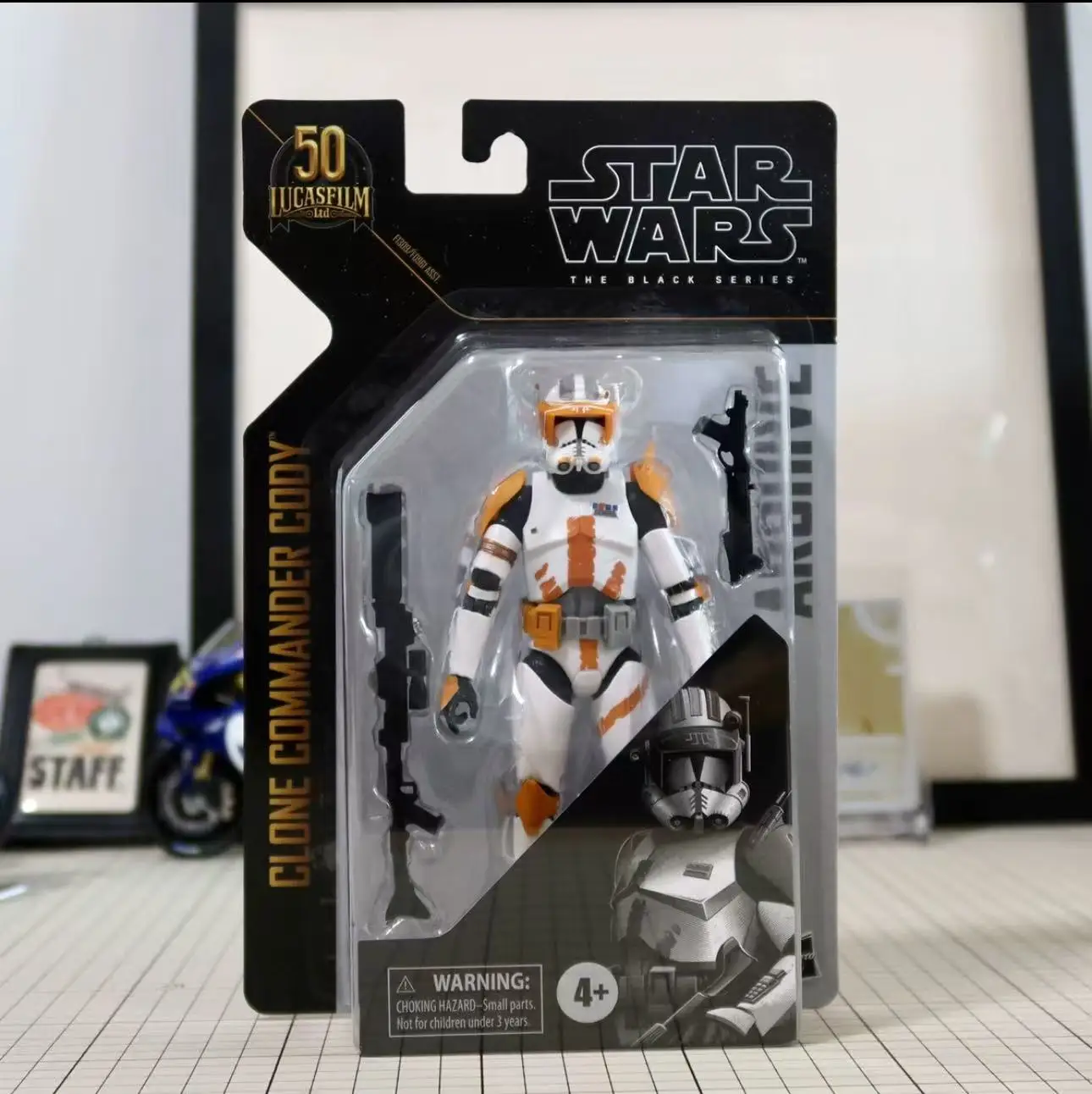 

Звездные войны, черная серия, архив Clone Commander Cody, 6 дюймов, экшн-фигурка, оригинальная черная серия, игрушки, модель куклы