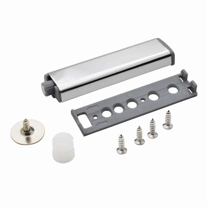 Push To Open Magnetic Drawer Cabinet Cupboard Door Catch Damper Buffer Amortisseur Plastic Metal Housing