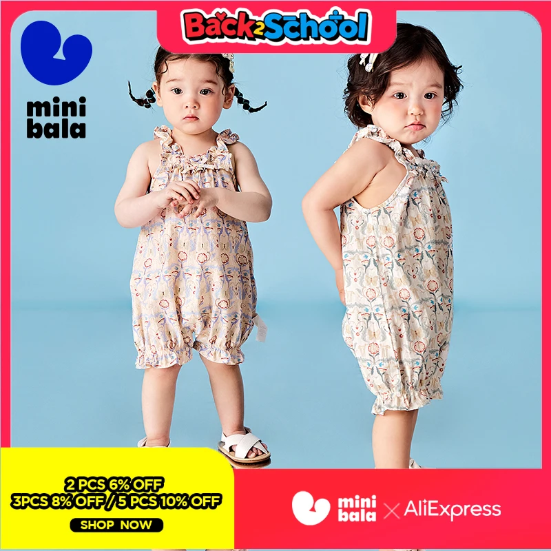 

Мини-комбинезон с оборкой для девочек, комбинезон для новорожденных, весна-лето 2024, яркий чехол с ультрамилым треугольным комбинезоном