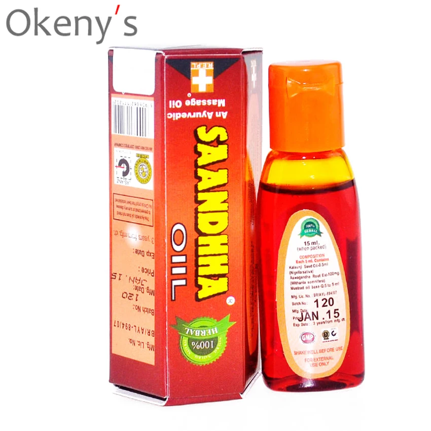 3Pcs Saandhha Oil Penis Enlargement Oil Indian God Lotion Men Enlarge Cock Cream Erection Spray Big Dick Increase Aphrodisiac