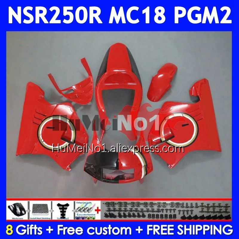 Body For HONDA NSR250R NS250 NSR 250 R NSR 250R 1988 1989 Lucky Strike 14No.47 MC16 MC18 PGM2 NSR250 RR NSR250RR 88 89 Fairings