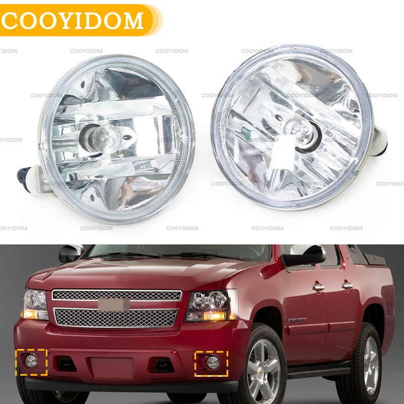 Front Bumper Fog Lamp For Chevrolet Chevy Tahoe For Ford Escape Shelby GT500 1583  For GMC Sierra 1500 2500HD 3500HD 2007-2014