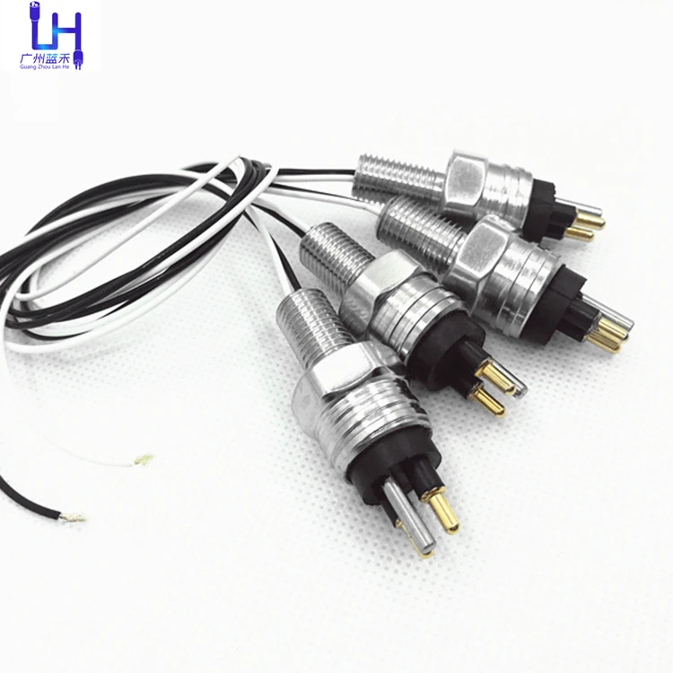 

MCBH2M Male Micro Circular Subsea Bulkhead Stainless Steel Conector Electrical Cable Connectors for Submarine Application